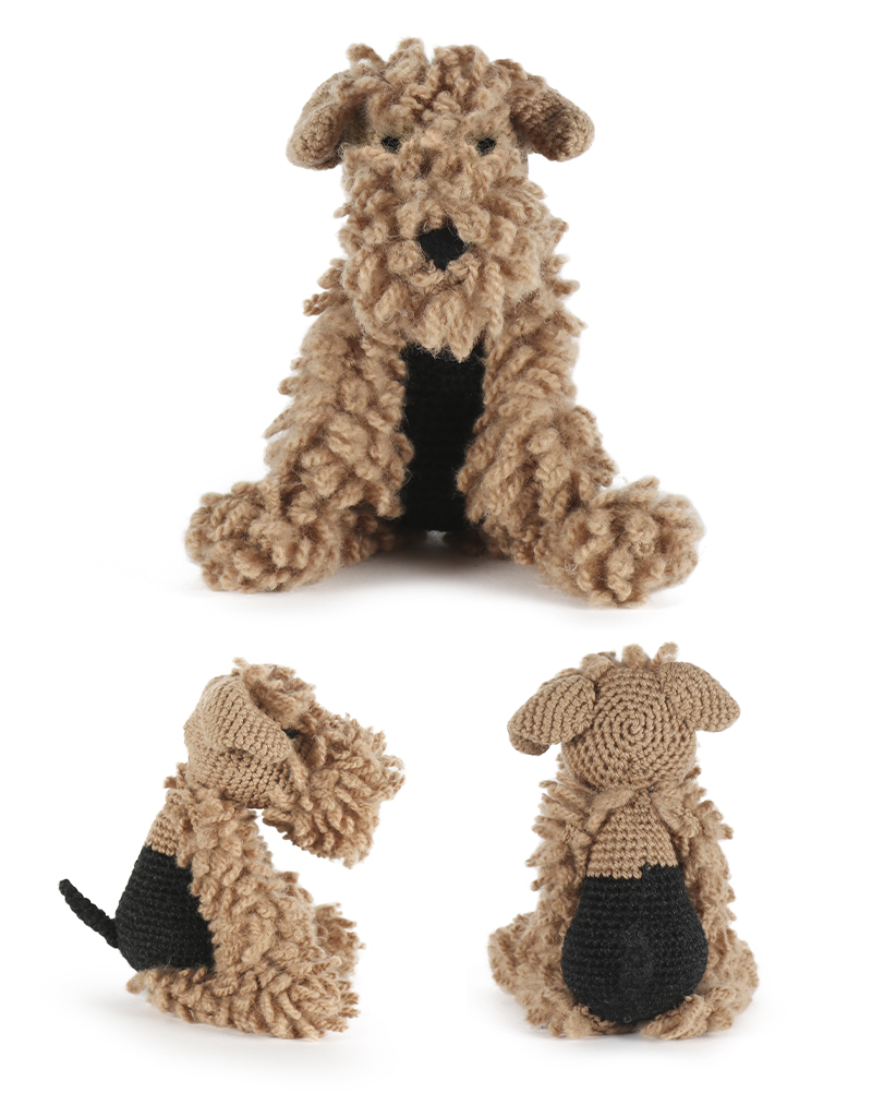 toft wainwright the lakeland terrier amigurumi crochet animal